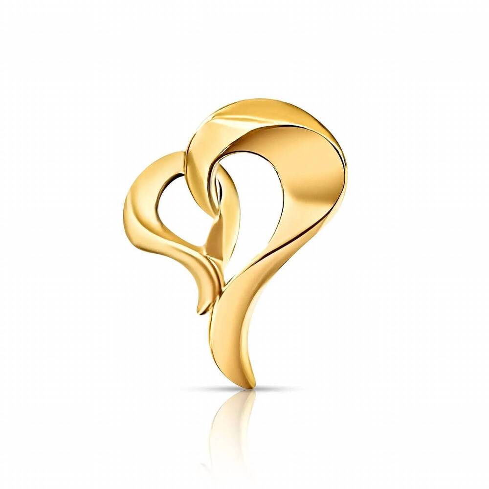NEW ELLIE VAIL women's heart brooch in gold